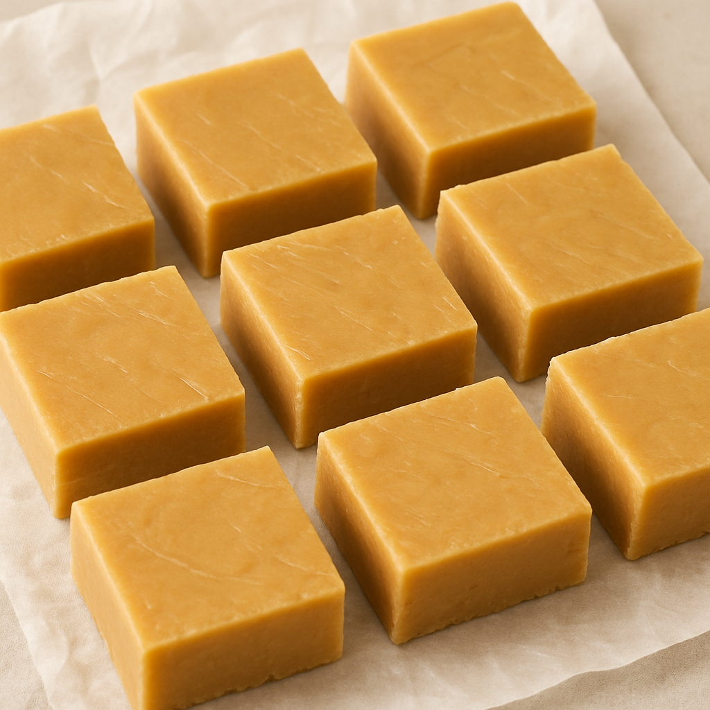 Peanut butter fudge squares