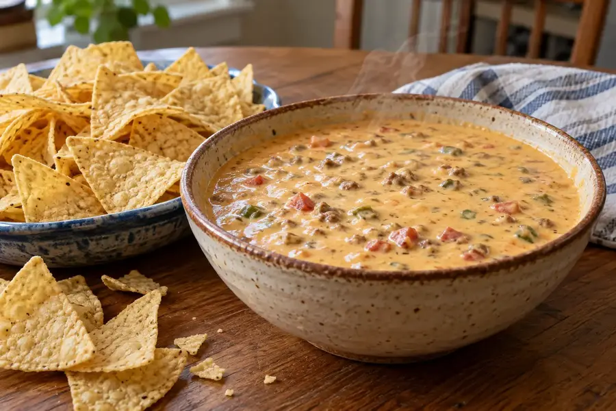 Easy Game Day Queso